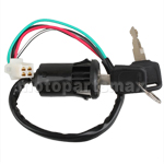 X-PRO 4 Wires 4 Pins Ignition Key Switch for ATV Dirt Bike