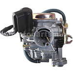 PD18J Carburetor with Electric Choke for GY6 50cc Scooter