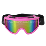 Racing Sports Goggles Pink Pair