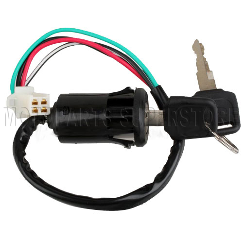 kids atv key ignition switch dirt bike 4 wheeler quad parts