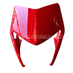 Headlight Cover for 250cc Hawk 250 Dirt Bikes Pit Bikes (Red)