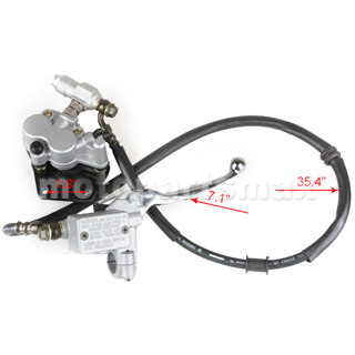 X-PRO Front Hydraulic Brake Assembly for GY6 150cc & 250cc Scooters 