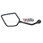 X-PRO Right Side Rearview Mirror M10 for 250cc Hawk 250 Dirt Bikes Pit Bikes (Black)