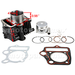 X-PRO® 47mm Cylinder Piston Pin Rings Gasket Set Kit for 70cc ATV and Dirt Bike