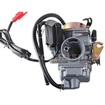 PD24 Carburetor with Electric Choke for GY6 150cc Scooter ATV Go Kart