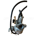 X-PROPZ25 Carburetor 25mm Carb with Cable Choke Fuel Petcock for 125cc Motorcycle Boom BD125-10, BD125-11