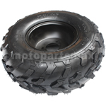 16x8-7 7" Black Right Front Rear Wheel Rim Tire Assembly for ATV