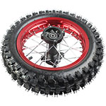 12" Rear Wheel Rim Tire Assembly 12mm Axle for 110cc 125cc 140cc 150cc 160cc Dirt Bike