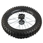17" Front Wheel Rim Tire Assembly 15mm Axle for 110cc 125cc 140cc 150cc 160cc Dirt Bike