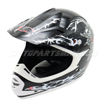 X-PRO Youth Motocross Off Road Cross Helmet, DOT Approved AS/NZS 1698, ECE R2205 Helmet, Black, S-XL