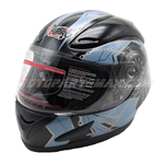 X-PRO Motorcycle Full Face Helmet, DOT Approved ECE R2205 Adult Helmets, Black, S-XL