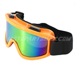 Racing Sports Goggles Orange Pair