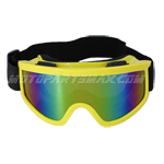 Racing Sports Goggles Yellow Pair