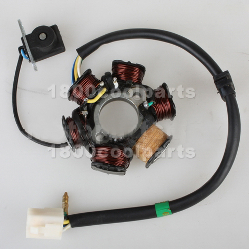 Coil ATV Magneto Stator Go Kart 50cc 70cc 90cc 110cc 125cc Quad Four